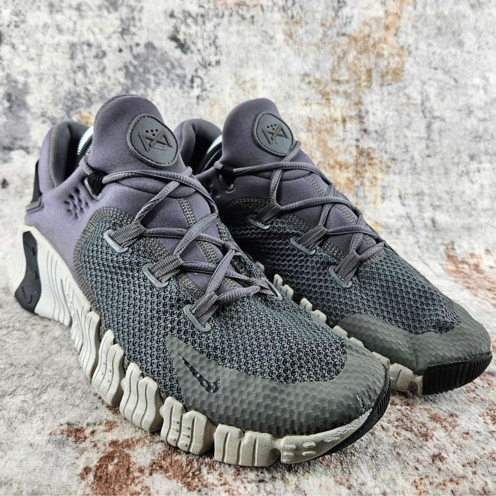 Nike Metcon 4 Sneakers Mens 12 Iron Grey Training Gym Workout Shoes‎ CT3886-011